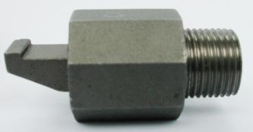 Preview: Schwanzschraube für 7/8" Lauf, 5/8"x18 Gewinde, Steinschloß, aushakbar,